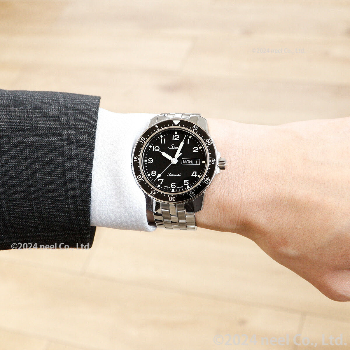 Sinn ジン 104.ST.SA.A 自動巻き 腕時計 メンズ Instrument Watches インストゥルメント ウォッチ 5連 ステンレスバンド ドイツ製【60回分割手数料無料!】