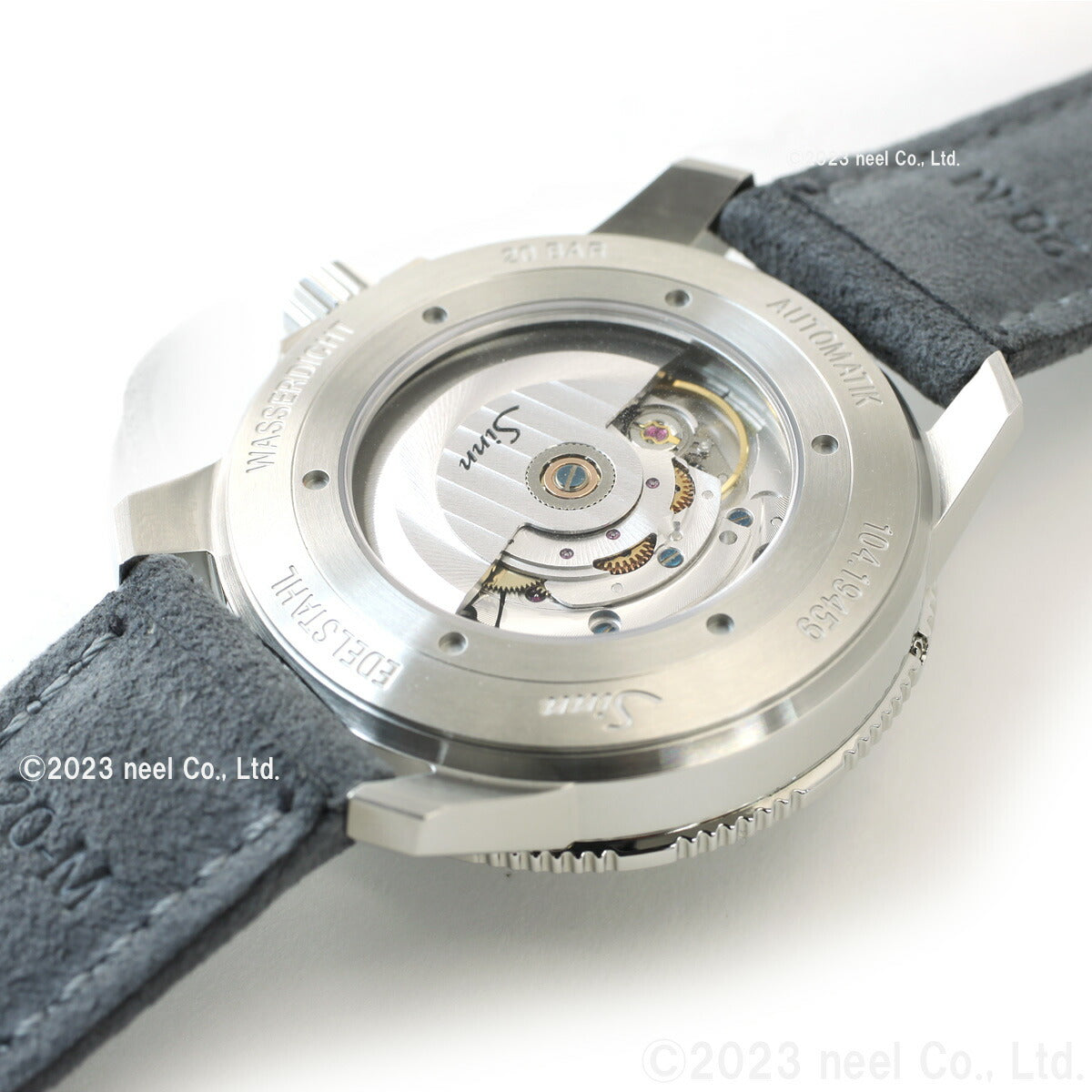 Sinn ジン 104.ST.SA.IA 自動巻き 腕時計 メンズ Instrument Watches インストゥルメント ウォッチ アルカンターラストラップ ドイツ製【60回分割手数料無料!】