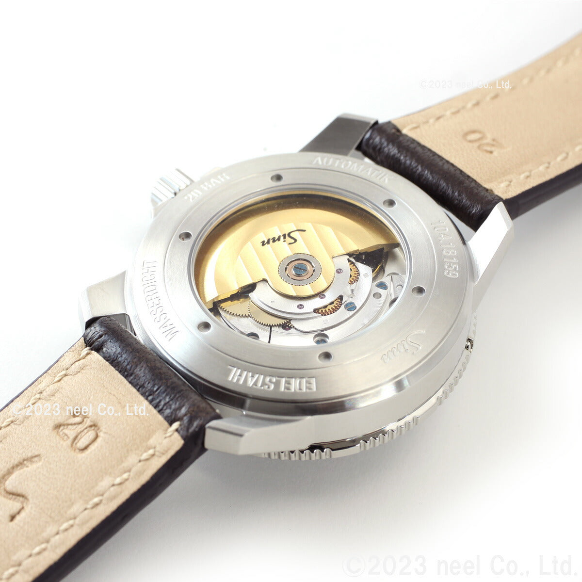 Sinn ジン 104.ST.SA.IB 自動巻き 腕時計 メンズ Instrument Watches インストゥルメント ウォッチ カウレザーストラップ ドイツ製【60回分割手数料無料!】