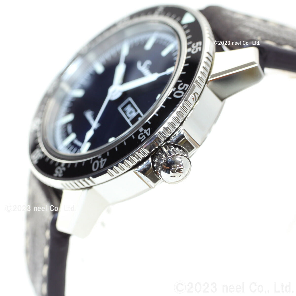 Sinn ジン 104.ST.SA.IB 自動巻き 腕時計 メンズ Instrument Watches インストゥルメント ウォッチ カウレザーストラップ ドイツ製【60回分割手数料無料!】
