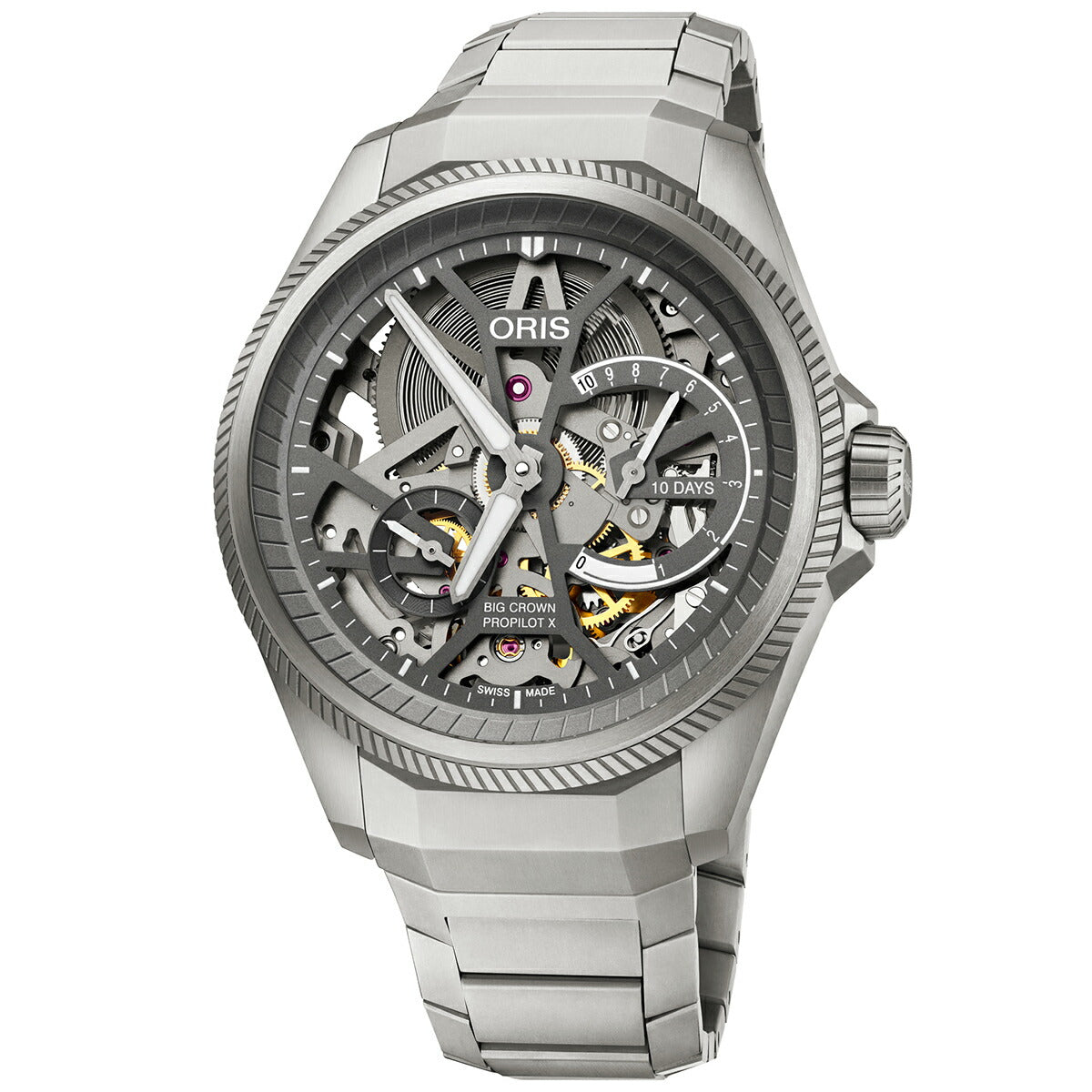 オリス ORIS ビッグクラウン プロパイロットX キャリバー115 BIG CROWN PROPILOT X 腕時計 メンズ 手巻き 01 115 7759 7153-Set7 22 01TLC【60回分割手数料無料!】