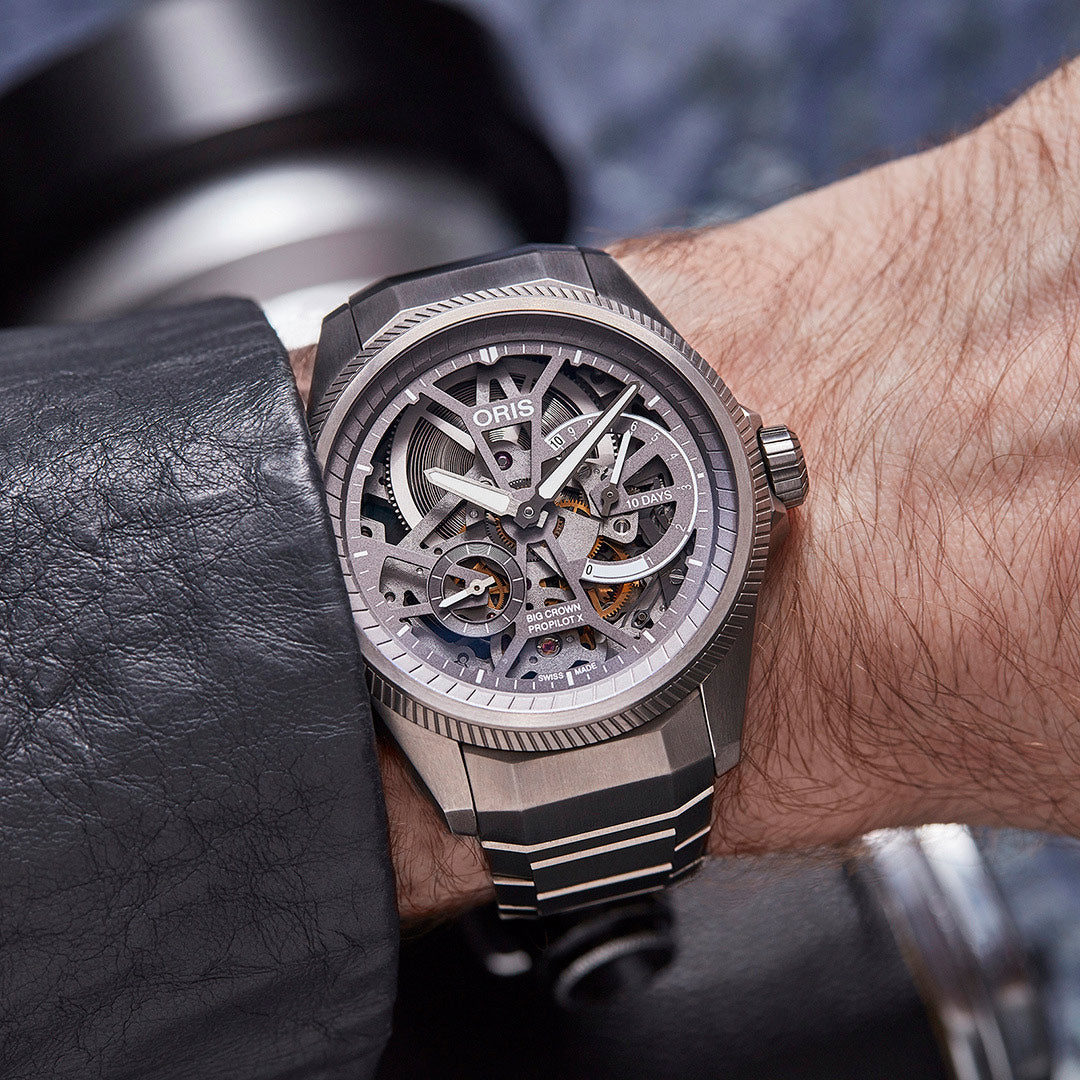オリス ORIS ビッグクラウン プロパイロットX キャリバー115 BIG CROWN PROPILOT X 腕時計 メンズ 手巻き 01 115 7759 7153-Set7 22 01TLC【60回分割手数料無料!】