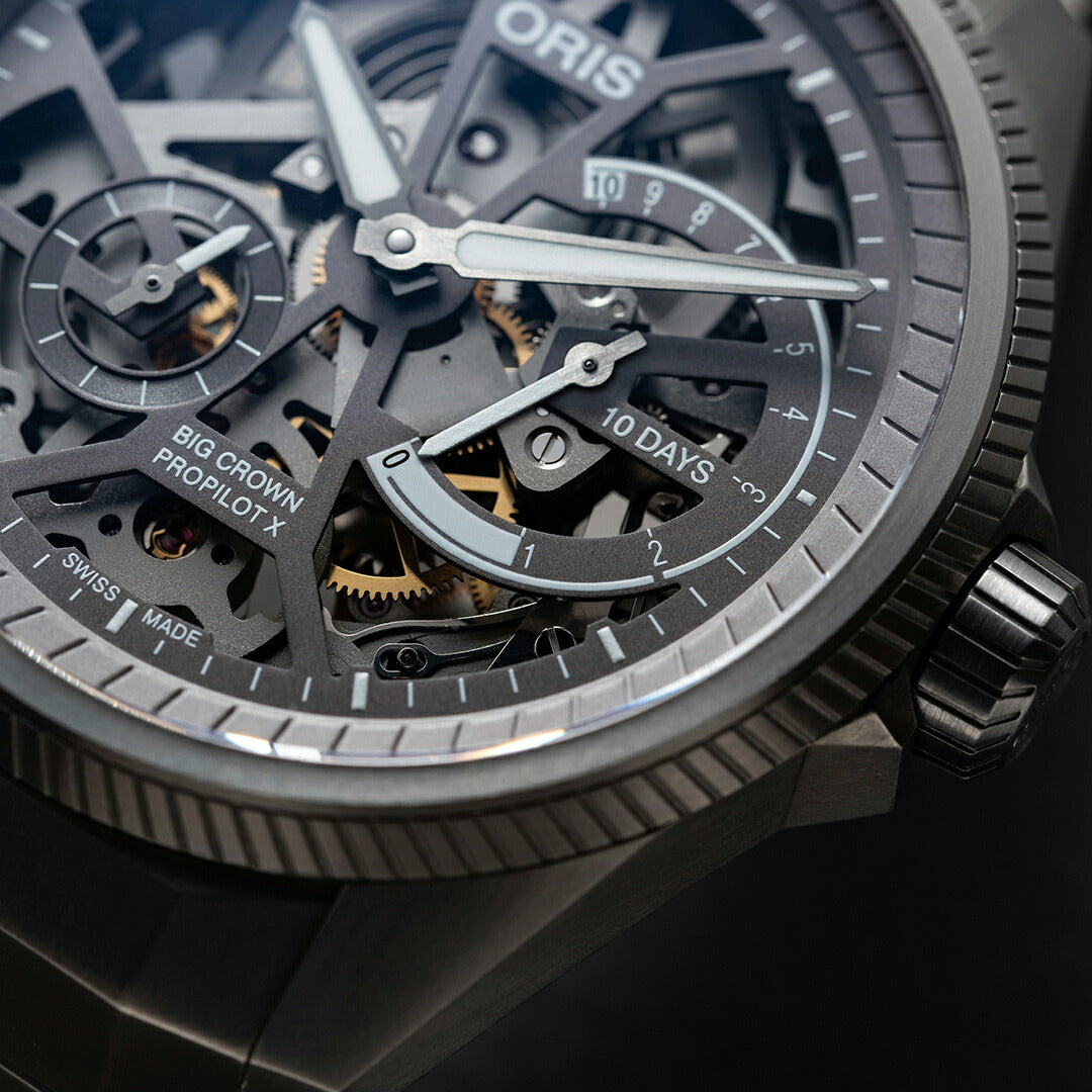オリス ORIS ビッグクラウン プロパイロットX キャリバー115 BIG CROWN PROPILOT X 腕時計 メンズ 手巻き 01 115 7759 7153-Set7 22 01TLC【60回分割手数料無料!】