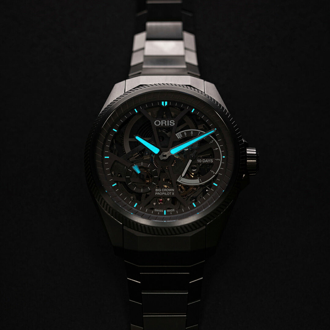 オリス ORIS ビッグクラウン プロパイロットX キャリバー115 BIG CROWN PROPILOT X 腕時計 メンズ 手巻き 01 115 7759 7153-Set7 22 01TLC【60回分割手数料無料!】
