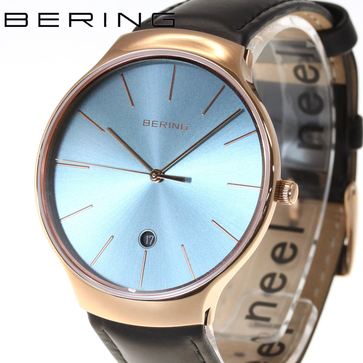 ベーリング BERING 日本限定モデル 腕時計 ペアウォッチ メンズ リュクスアイスブルー Luxe Ice Blue 13338-468