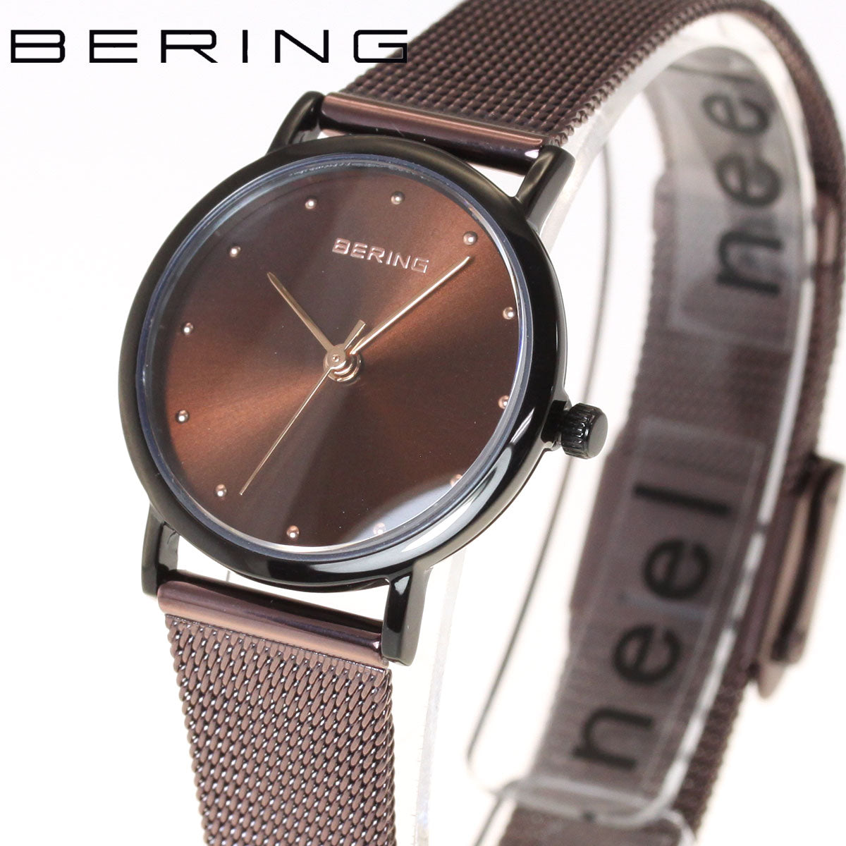 ベーリング BERING 日本限定モデル 腕時計 ペアモデル レディース LUXE BROWN North Pole 13426-225