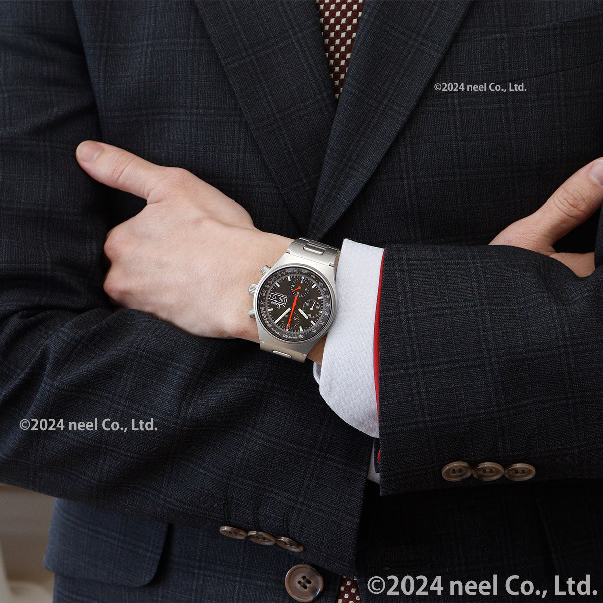 Sinn ジン 144.ST.SA 自動巻き 腕時計 メンズ Instrument Chronographs インストゥルメント クロノグラフ ステンレスバンド ドイツ製【60回分割手数料無料!】