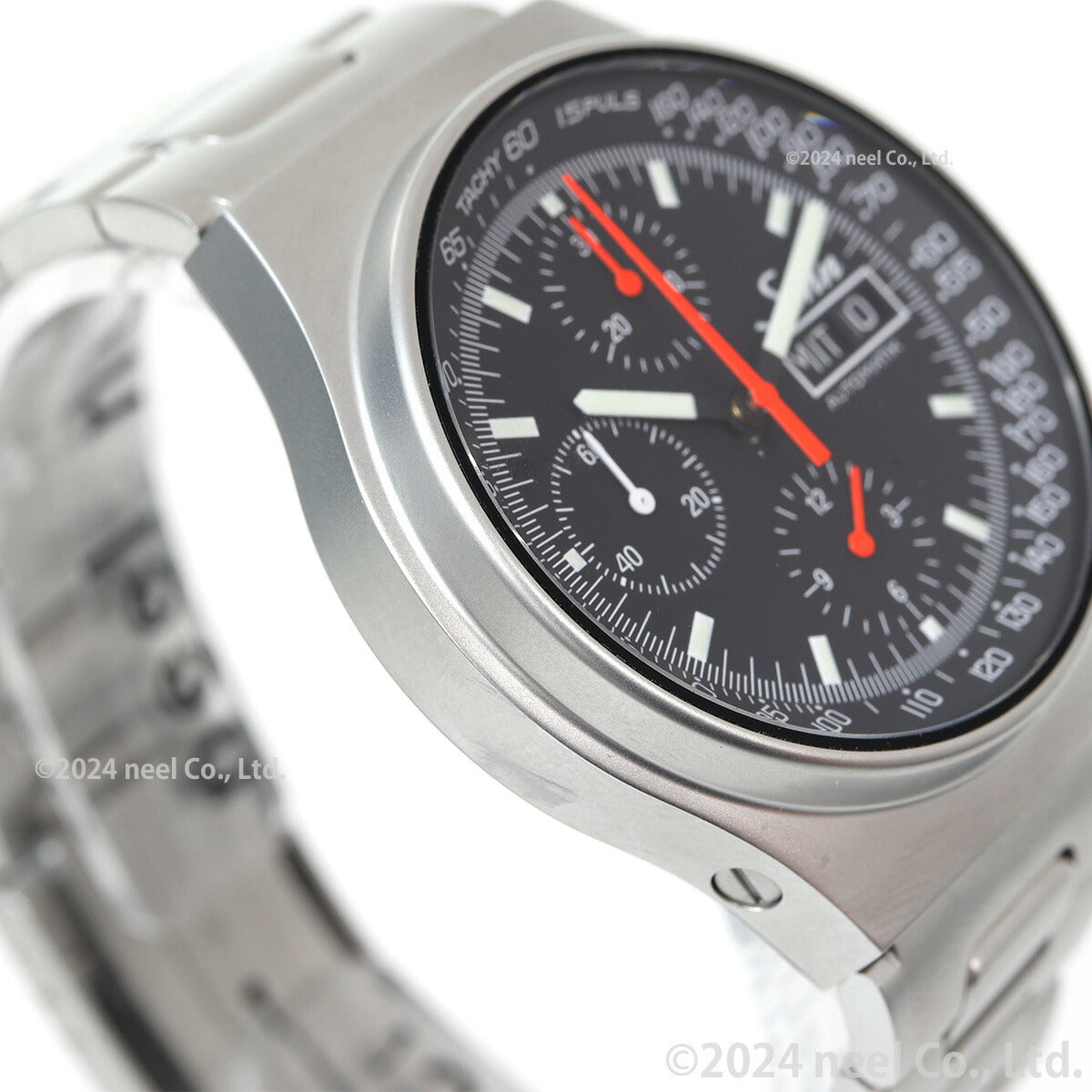 Sinn ジン 144.ST.SA 自動巻き 腕時計 メンズ Instrument Chronographs インストゥルメント クロノグラフ ステンレスバンド ドイツ製【60回分割手数料無料!】