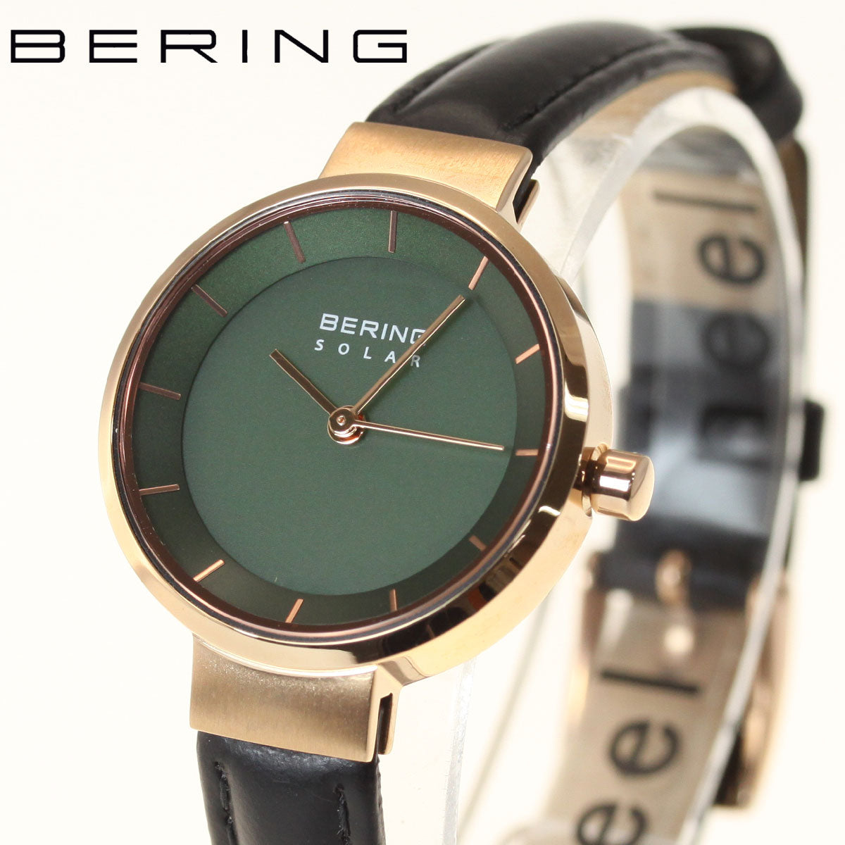 ベーリング BERING ソーラー 腕時計 ペアモデル レディース LUXE GREEN Solar 14627-469