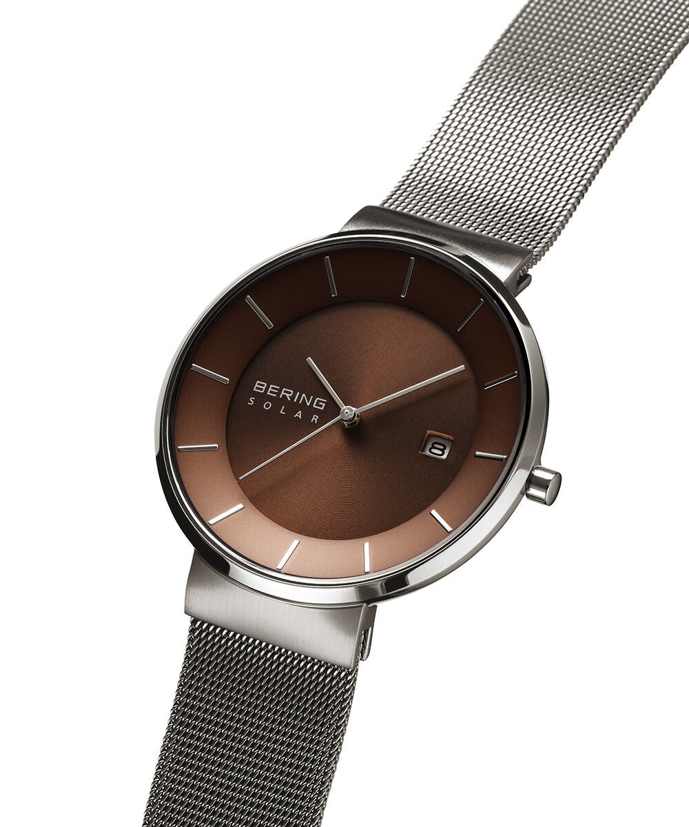 ベーリング BERING ソーラー 腕時計 メンズ レディース ペア Scandinavian Unisex Solar Pair 14639-375-J