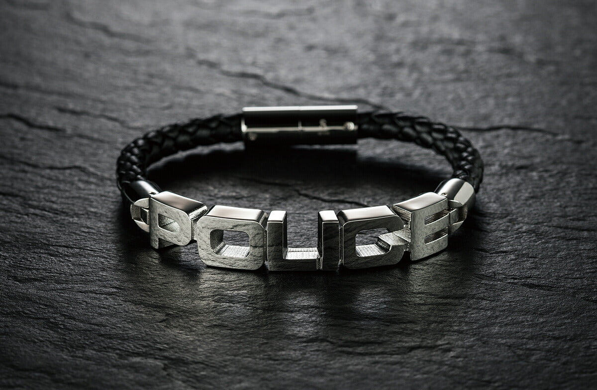 ポリス POLICE ブレスレット SIGNATURE 23873BLB-S おしゃれ 誕生日 プレゼント