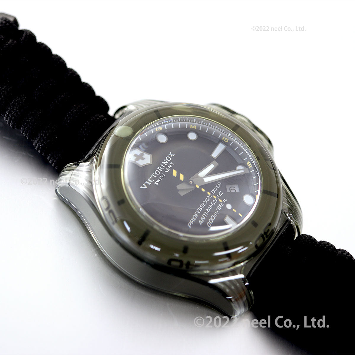 ビクトリノックス VICTORINOX イノックス I.N.O.X. 腕時計 メンズ プロフェッショナル ダイバー タイタニウム ブラック 241812.2