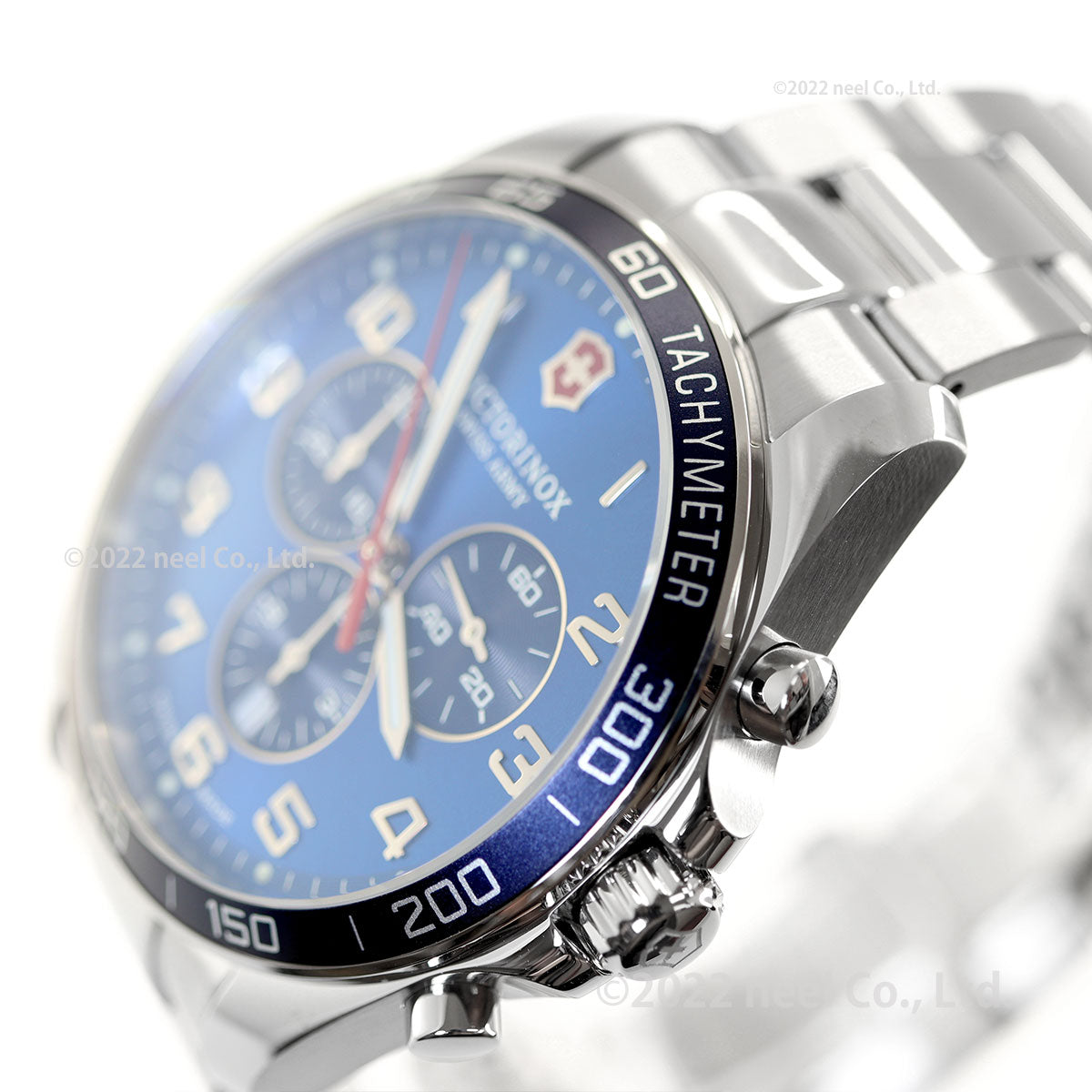 ビクトリノックス 時計 メンズ VICTORINOX 腕時計 241901 フィールドフォース クラシッククロ FieldForce Classic Chrono ブルー