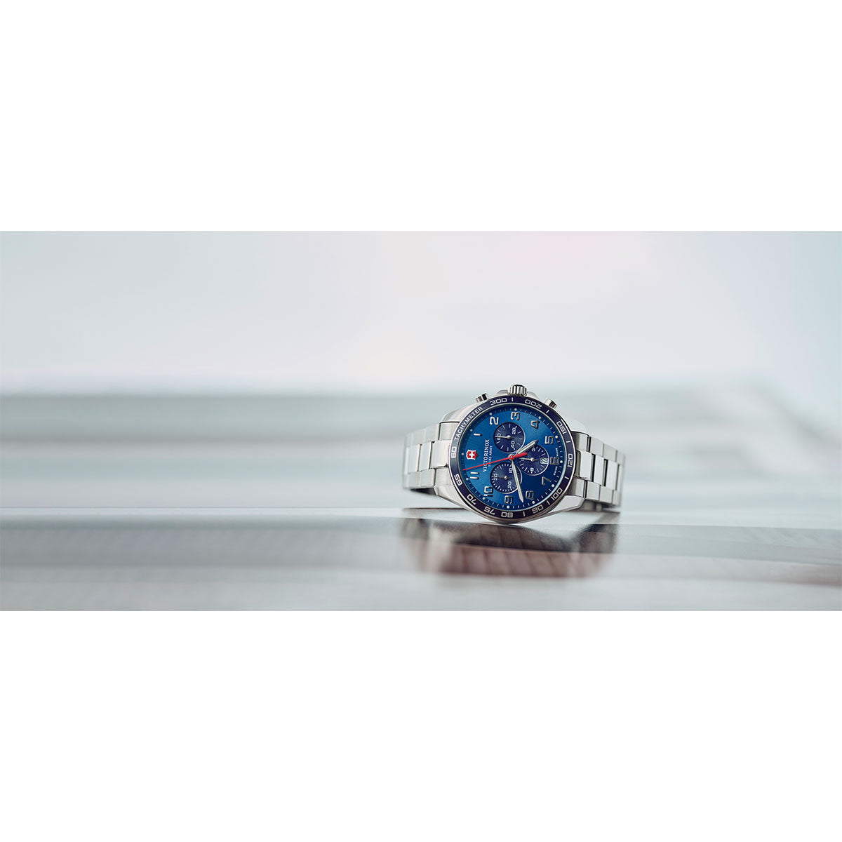 ビクトリノックス 時計 メンズ VICTORINOX 腕時計 241901 フィールドフォース クラシッククロ FieldForce Classic Chrono ブルー