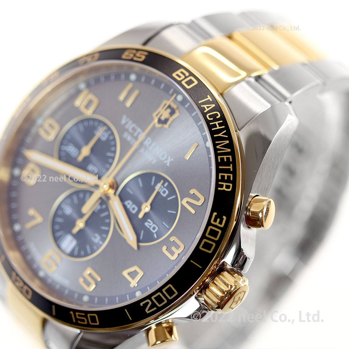 ビクトリノックス 時計 メンズ VICTORINOX 腕時計 241902 フィールドフォース クラシッククロ FieldForce Classic Chrono ダークグレー