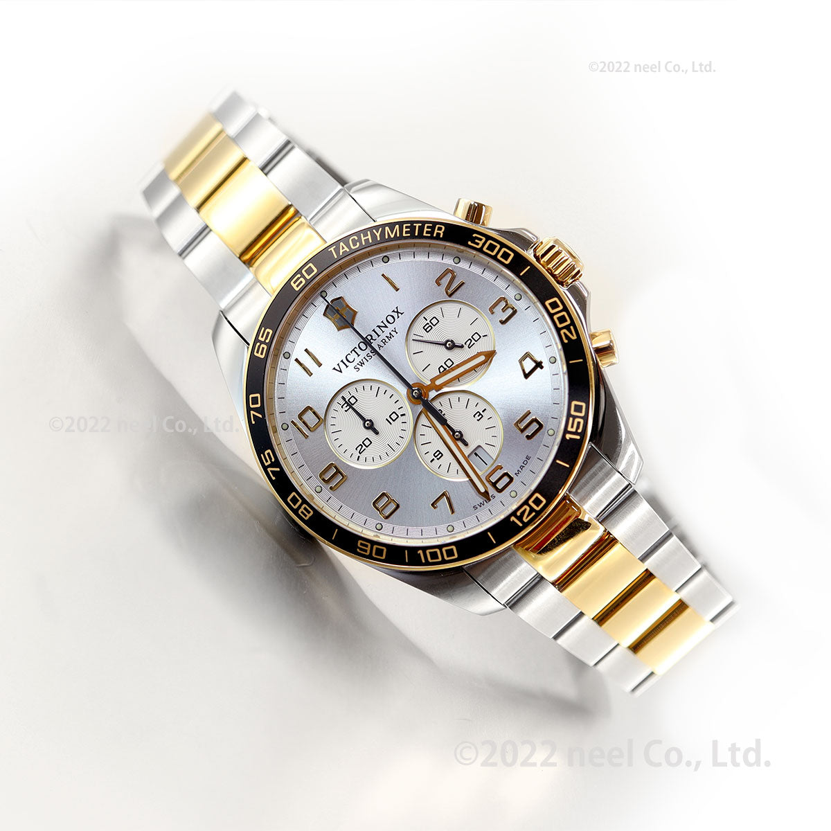 ビクトリノックス 時計 メンズ VICTORINOX 腕時計 241903 フィールドフォース クラシッククロ FieldForce Classic Chrono グレー