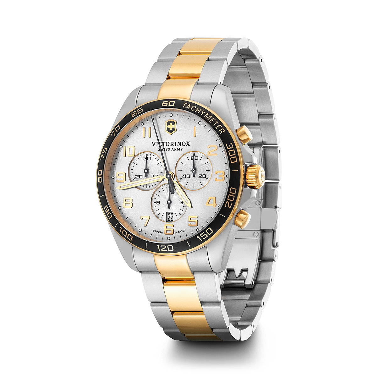 ビクトリノックス 時計 メンズ VICTORINOX 腕時計 241903 フィールドフォース クラシッククロ FieldForce Classic Chrono グレー