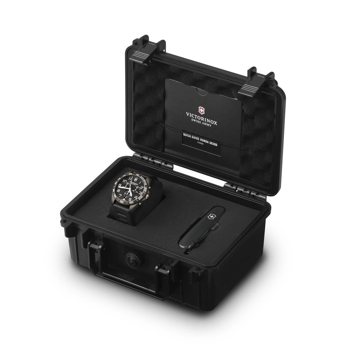 ビクトリノックス 時計 メンズ VICTORINOX 腕時計 241926.1 フィールドフォース スポーツクロノ ブラックエディション FIELD FORCE Sport Chrono マルチツールセット