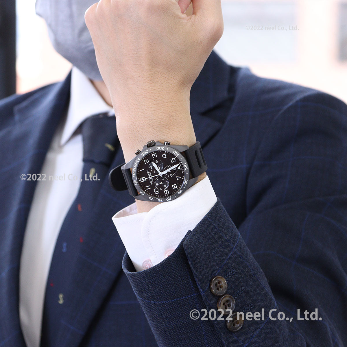 ビクトリノックス 時計 メンズ VICTORINOX 腕時計 241926.1 フィールドフォース スポーツクロノ ブラックエディション FIELD FORCE Sport Chrono マルチツールセット