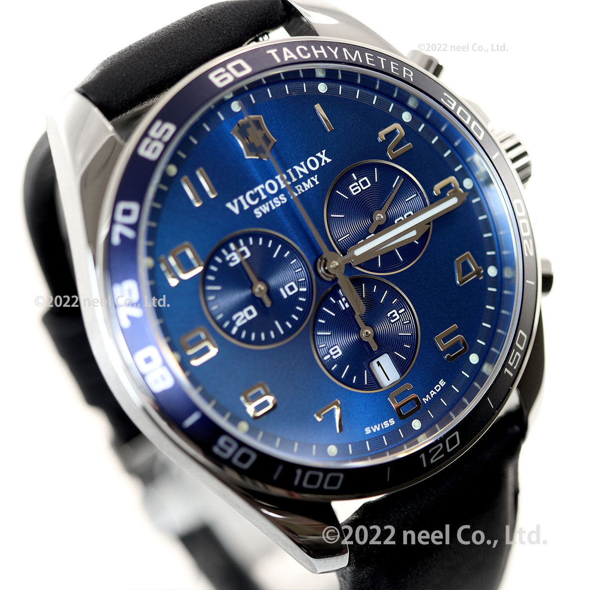 ビクトリノックス 時計 メンズ VICTORINOX 腕時計 241929 フィールドフォース クラシッククロ FieldForce Classic Chrono ブルー