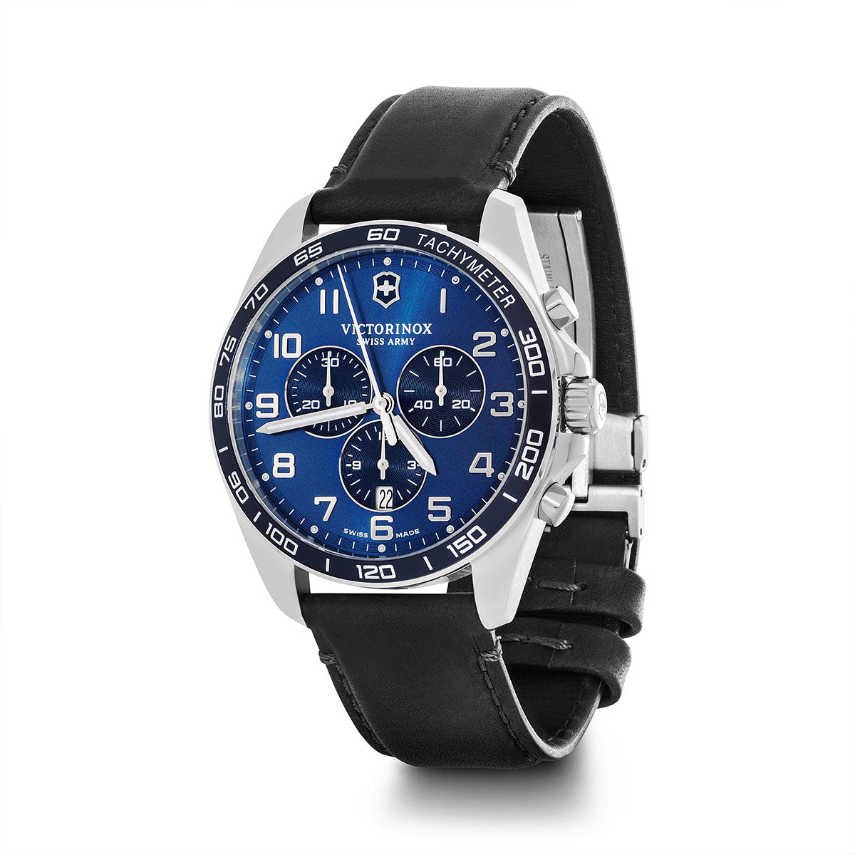 ビクトリノックス 時計 メンズ VICTORINOX 腕時計 241929 フィールドフォース クラシッククロ FieldForce Classic Chrono ブルー