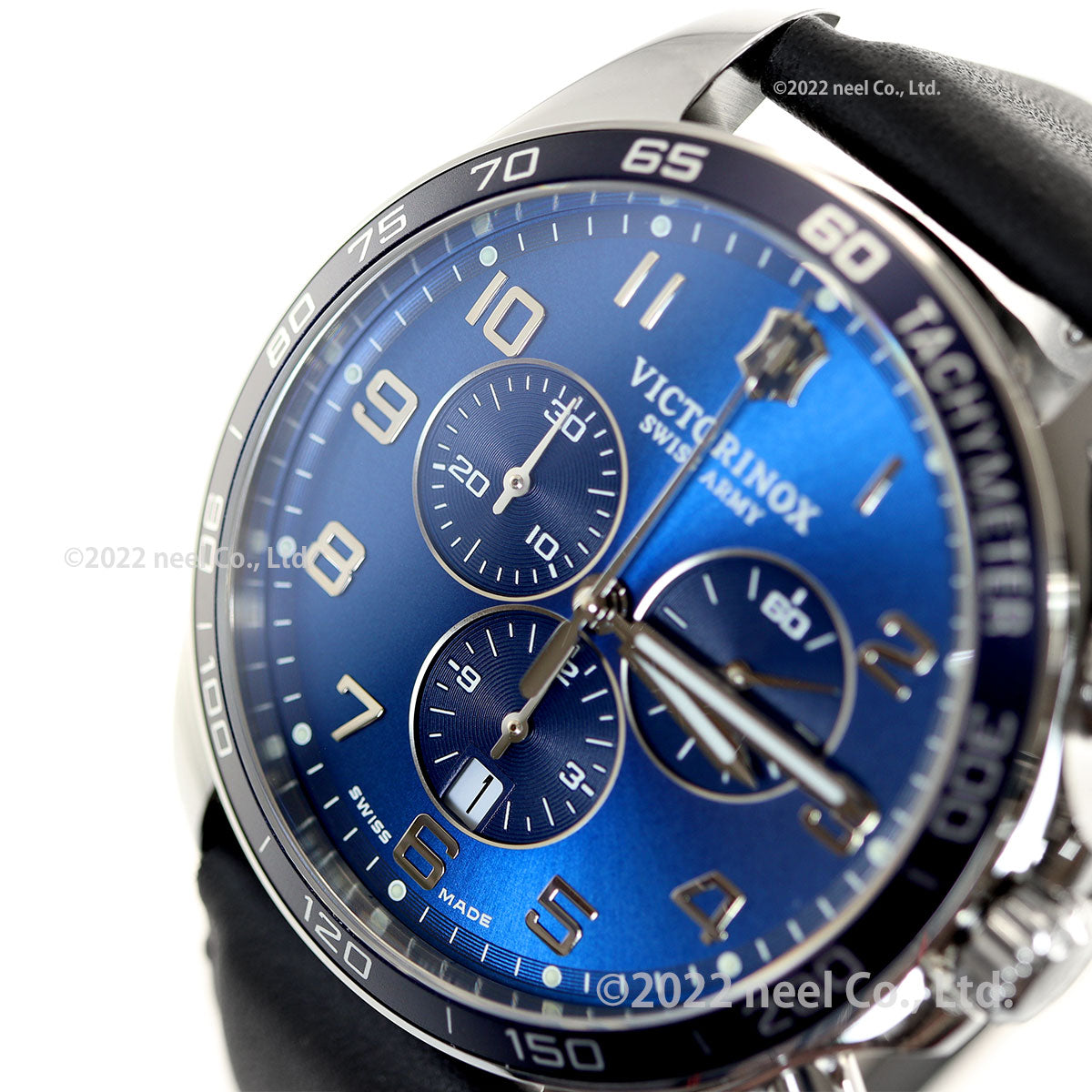 ビクトリノックス 時計 メンズ VICTORINOX 腕時計 241929 フィールドフォース クラシッククロ FieldForce Classic Chrono ブルー