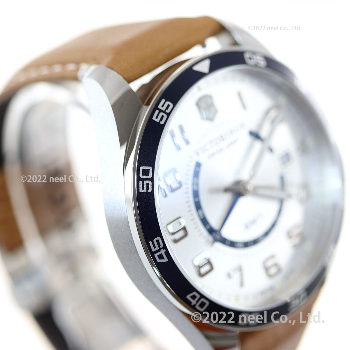 ビクトリノックス 時計 メンズ VICTORINOX 腕時計 241931 フィールドフォース クラシック FIELD FORCE Classic GMT シルバー