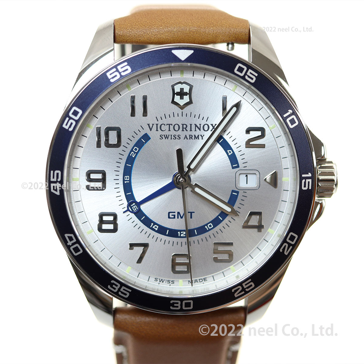 ビクトリノックス 時計 メンズ VICTORINOX 腕時計 241931 フィールドフォース クラシック FIELD FORCE Classic GMT シルバー