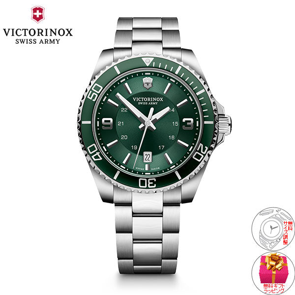 ビクトリノックス 時計 メンズ VICTORINOX 腕時計 241934 マーベリック ラージ Maverick Large グリーン