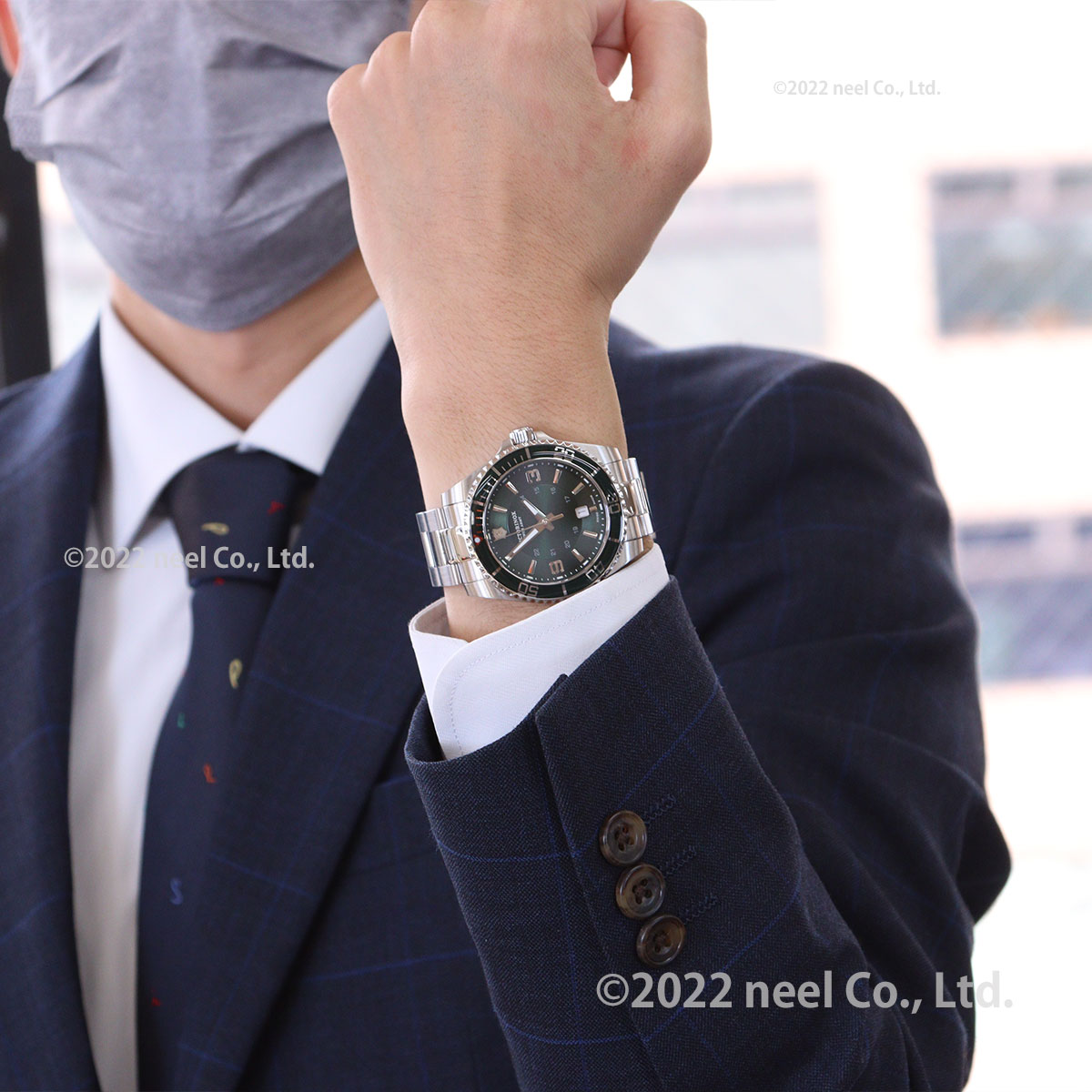 ビクトリノックス 時計 メンズ VICTORINOX 腕時計 241934 マーベリック ラージ Maverick Large グリーン