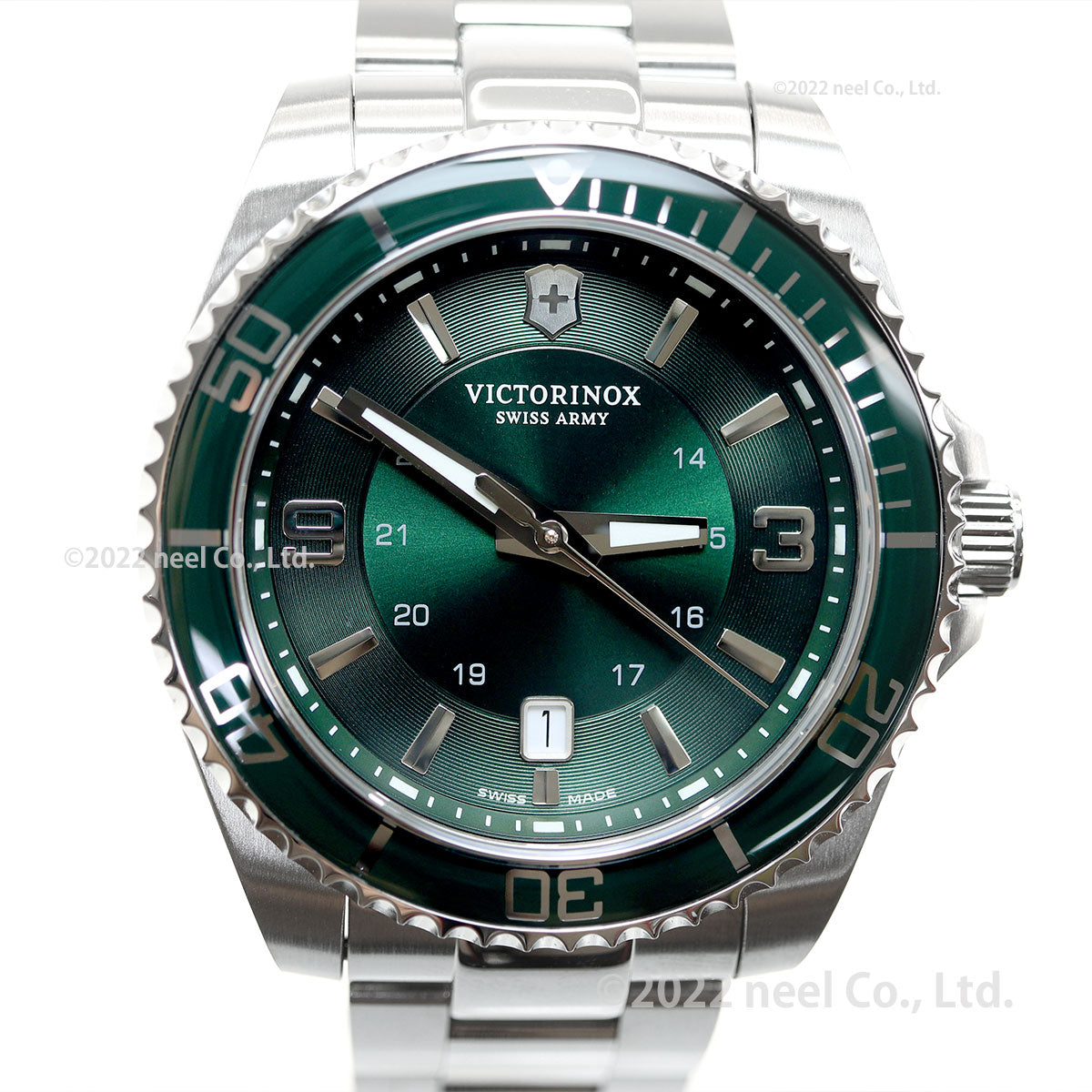ビクトリノックス 時計 メンズ VICTORINOX 腕時計 241934 マーベリック ラージ Maverick Large グリーン