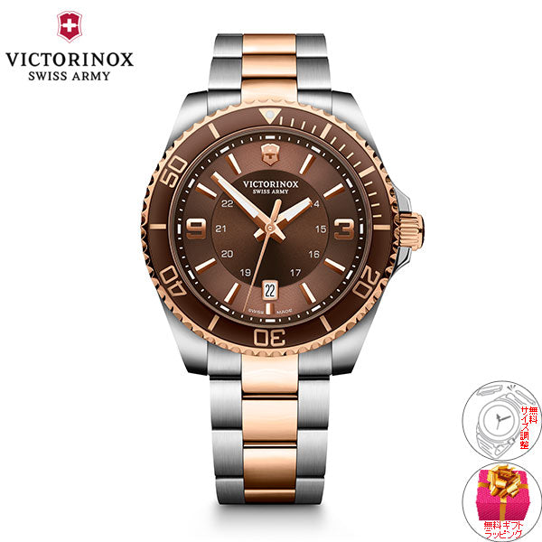 ビクトリノックス 時計 メンズ VICTORINOX 腕時計 241951 マーベリック ラージ Maverick Large ブラウン