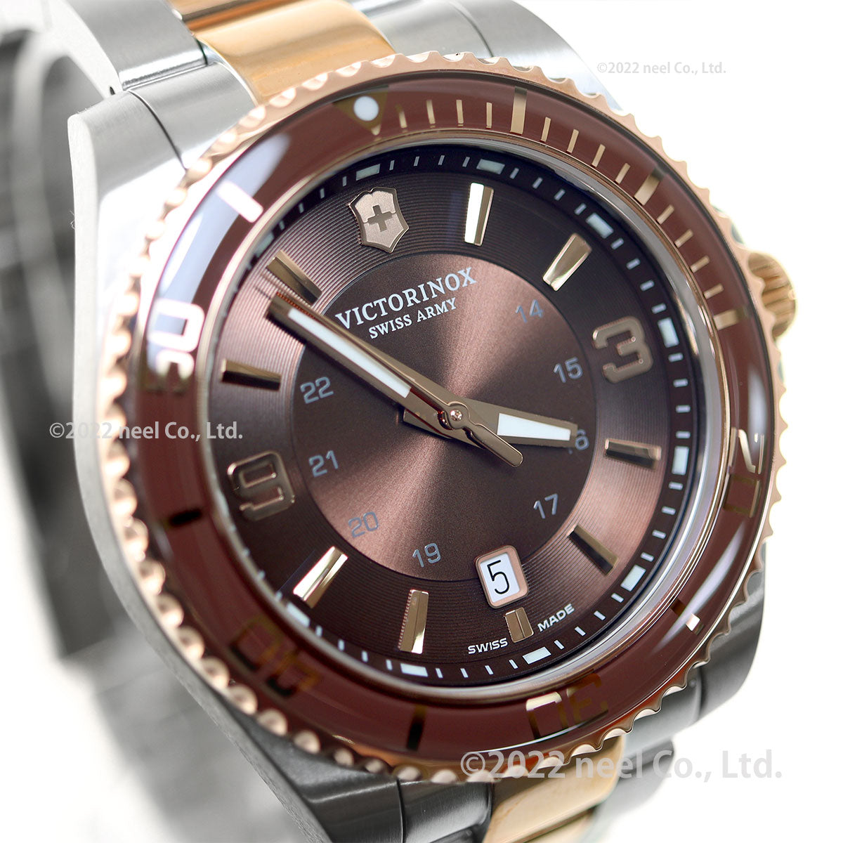 ビクトリノックス 時計 メンズ VICTORINOX 腕時計 241951 マーベリック ラージ Maverick Large ブラウン