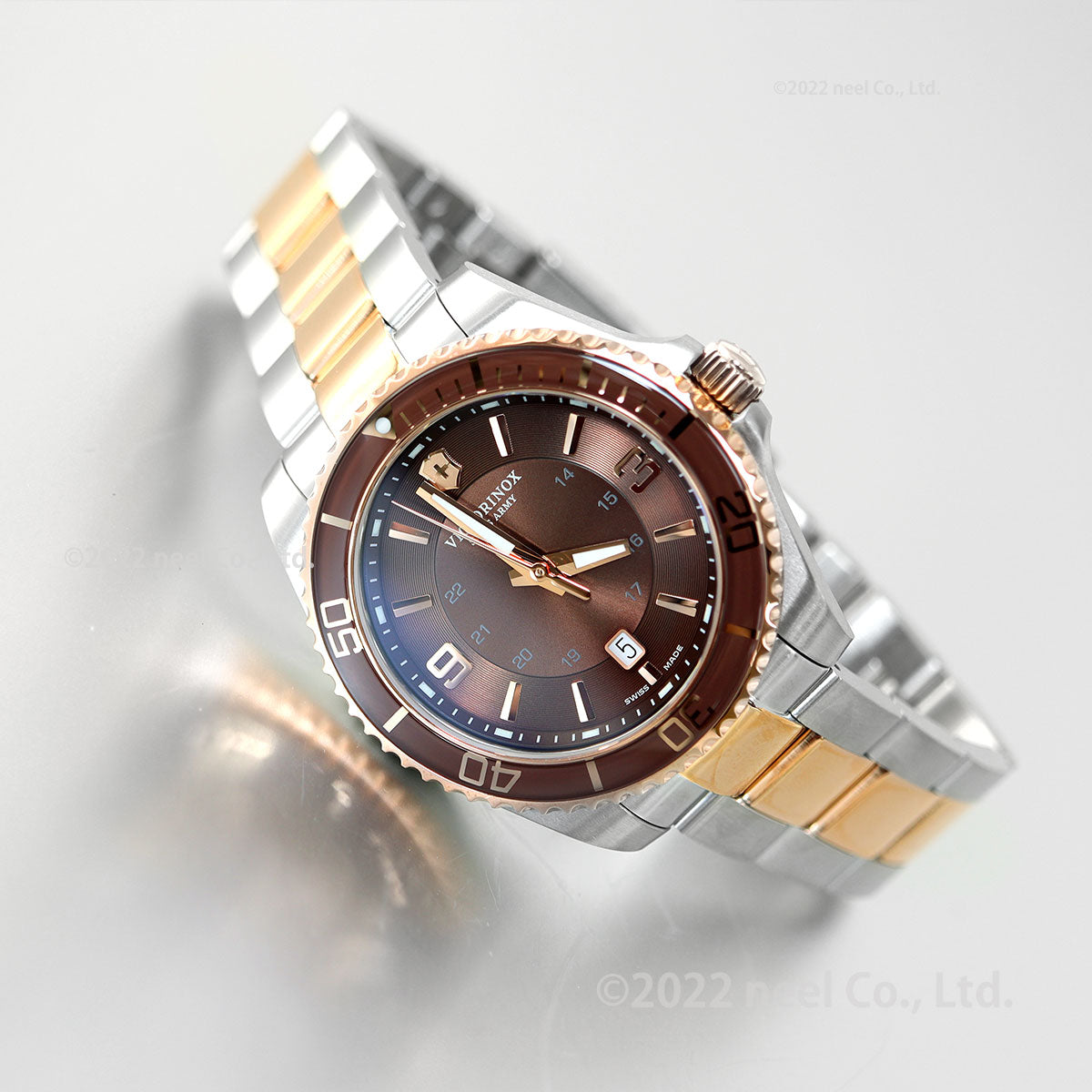 ビクトリノックス 時計 メンズ VICTORINOX 腕時計 241951 マーベリック ラージ Maverick Large ブラウン