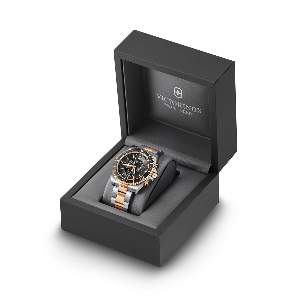 ビクトリノックス 時計 メンズ VICTORINOX 腕時計 241952 マーベリック クロノグラフ Maverick Chronograph ブラック
