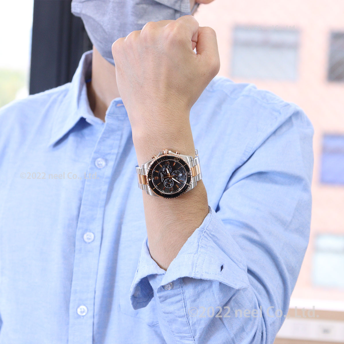 ビクトリノックス 時計 メンズ VICTORINOX 腕時計 241952 マーベリック クロノグラフ Maverick Chronograph ブラック