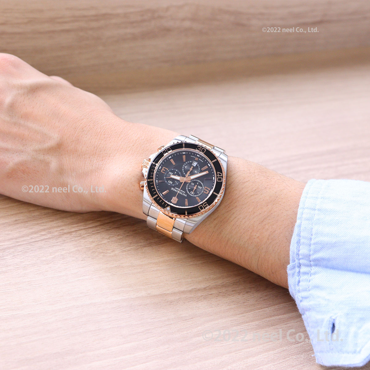 ビクトリノックス 時計 メンズ VICTORINOX 腕時計 241952 マーベリック クロノグラフ Maverick Chronograph ブラック