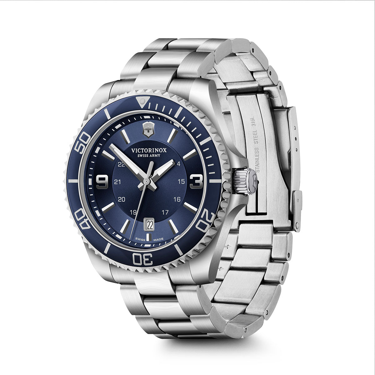 ビクトリノックス 時計 メンズ VICTORINOX 腕時計 242007 マーベリック ラージ Maverick Large ブルー