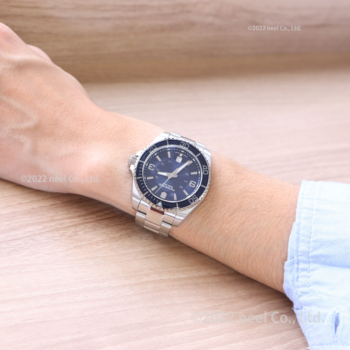ビクトリノックス 時計 メンズ VICTORINOX 腕時計 242007 マーベリック ラージ Maverick Large ブルー
