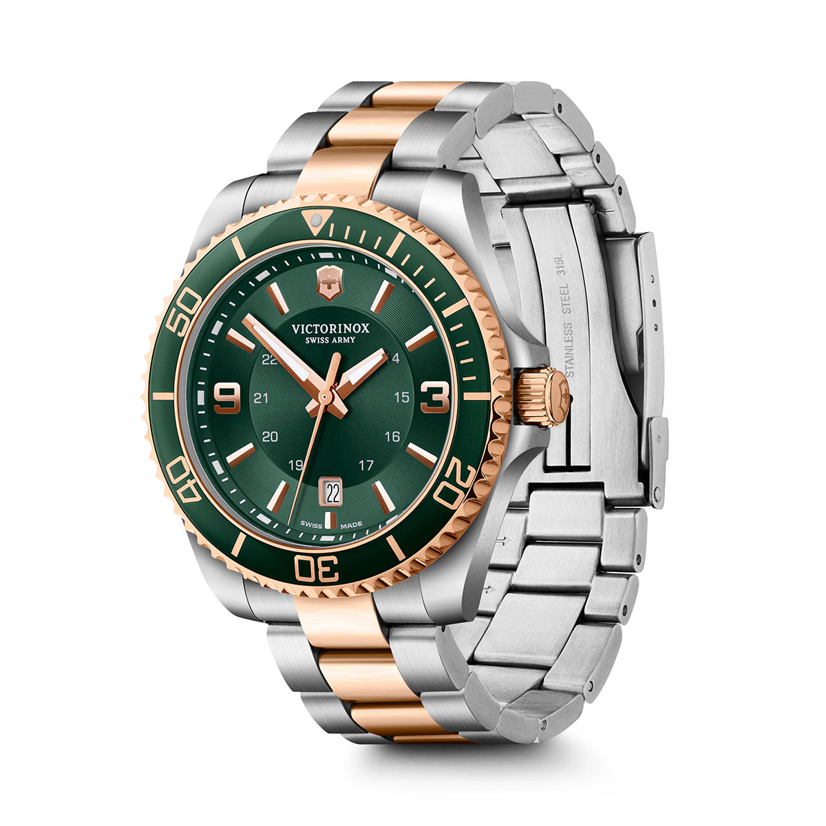 ビクトリノックス 時計 メンズ VICTORINOX 腕時計 242008 マーベリック ラージ Maverick Large グリーン