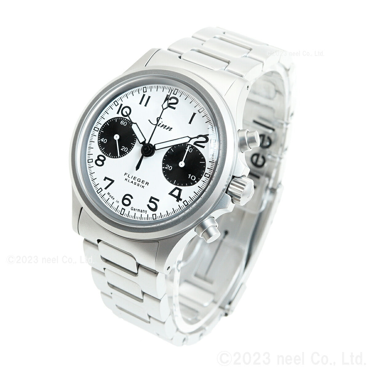 Sinn ジン 356.FLIEGER.KLASSIK.W 自動巻き 腕時計 メンズ Instrument Chronographs インストゥルメント クロノグラフ フリーガー ステンレスバンド ドイツ製【60回分割手数料無料!】
