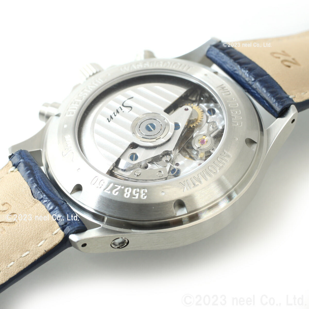 Sinn ジン 358.SA.FLIEGER.B.E 自動巻き 腕時計 メンズ Instrument Chronographs インストゥルメント クロノグラフ カウレザーストラップ ドイツ製【60回分割手数料無料!】