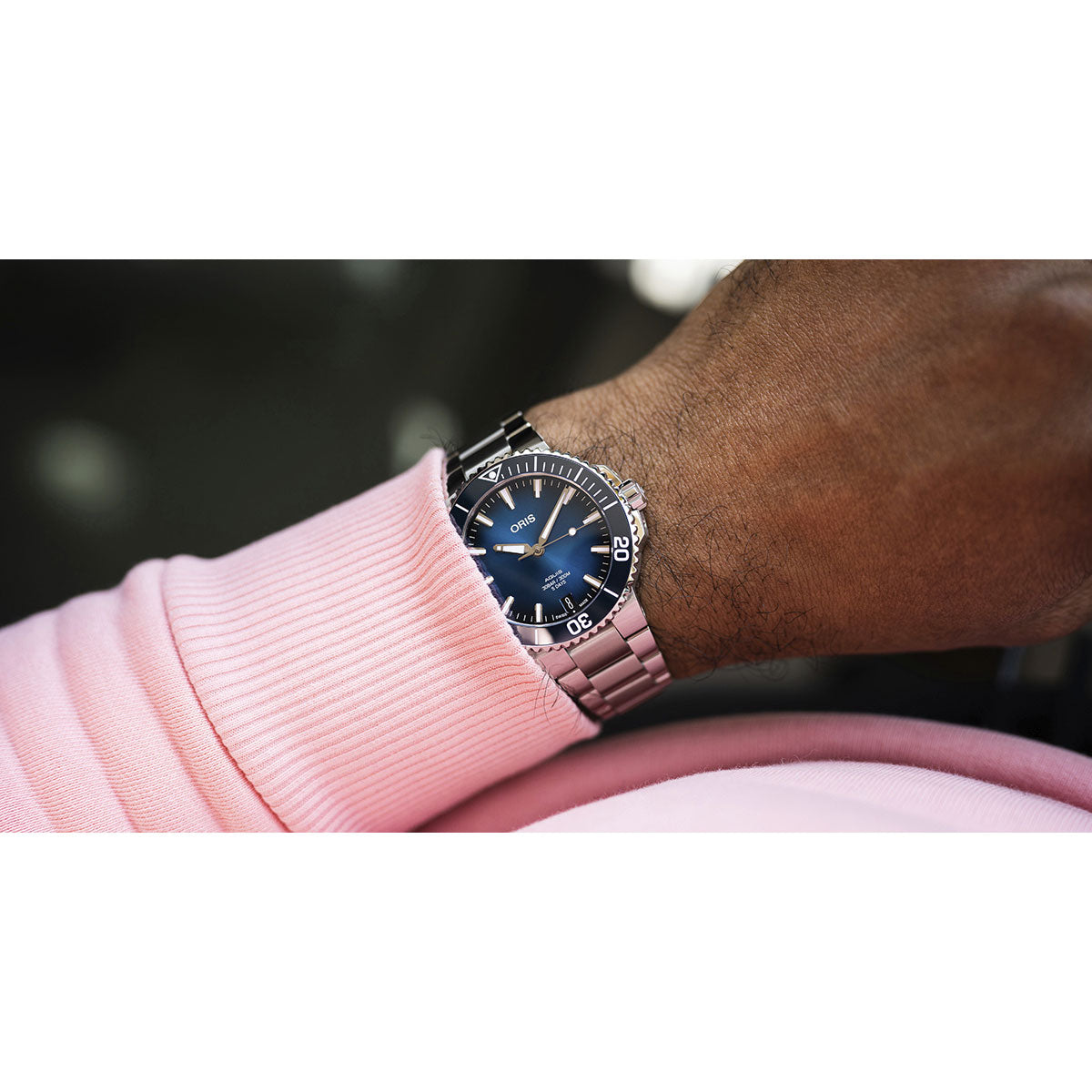 オリス ORIS アクイスデイト キャリバー400 AQUIS DATE ダイバーズウォッチ 腕時計 メンズ 自動巻き 01 400 7769 4135-07 8 22 09PEB【60回分割手数料無料!】