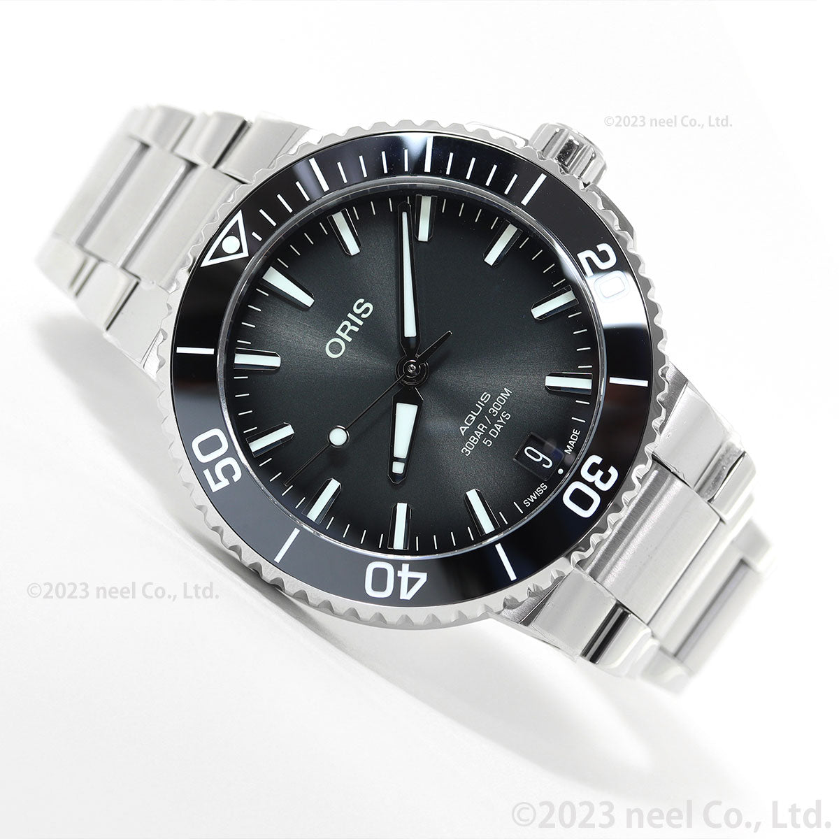 オリス ORIS アクイスデイト キャリバー400 AQUIS DATE ダイバーズウォッチ 腕時計 メンズ 自動巻き 01 400 7769 4154-07 8 22 09PEB【60回分割手数料無料!】