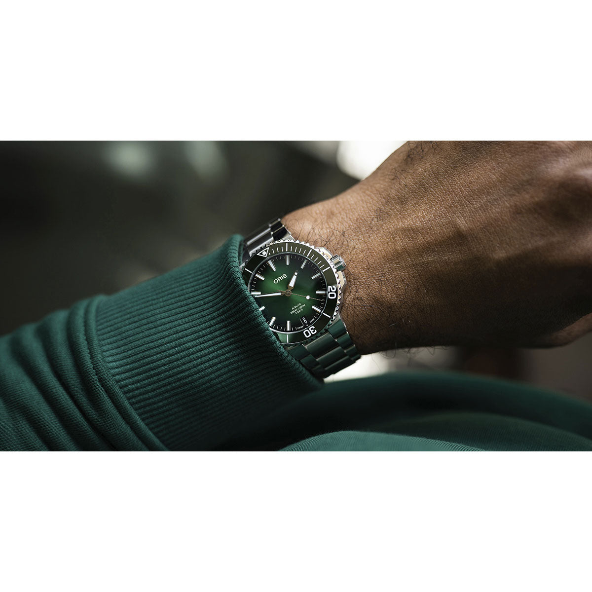 オリス ORIS アクイスデイト キャリバー400 AQUIS DATE ダイバーズウォッチ 腕時計 メンズ 自動巻き 01 400 7769 4157-07 8 22 09PEB【60回分割手数料無料!】