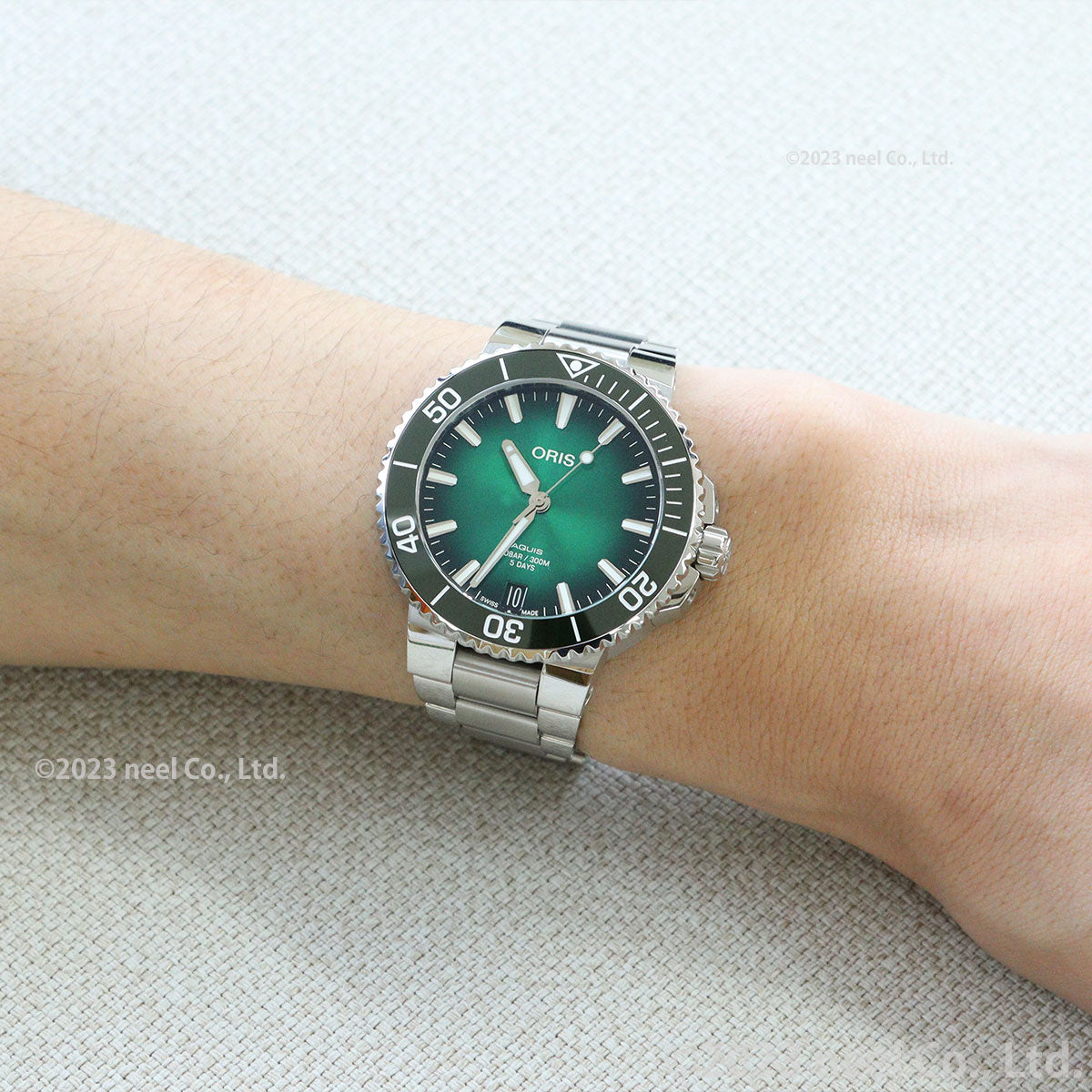 オリス ORIS アクイスデイト キャリバー400 AQUIS DATE ダイバーズウォッチ 腕時計 メンズ 自動巻き 01 400 7769 4157-07 8 22 09PEB【60回分割手数料無料!】