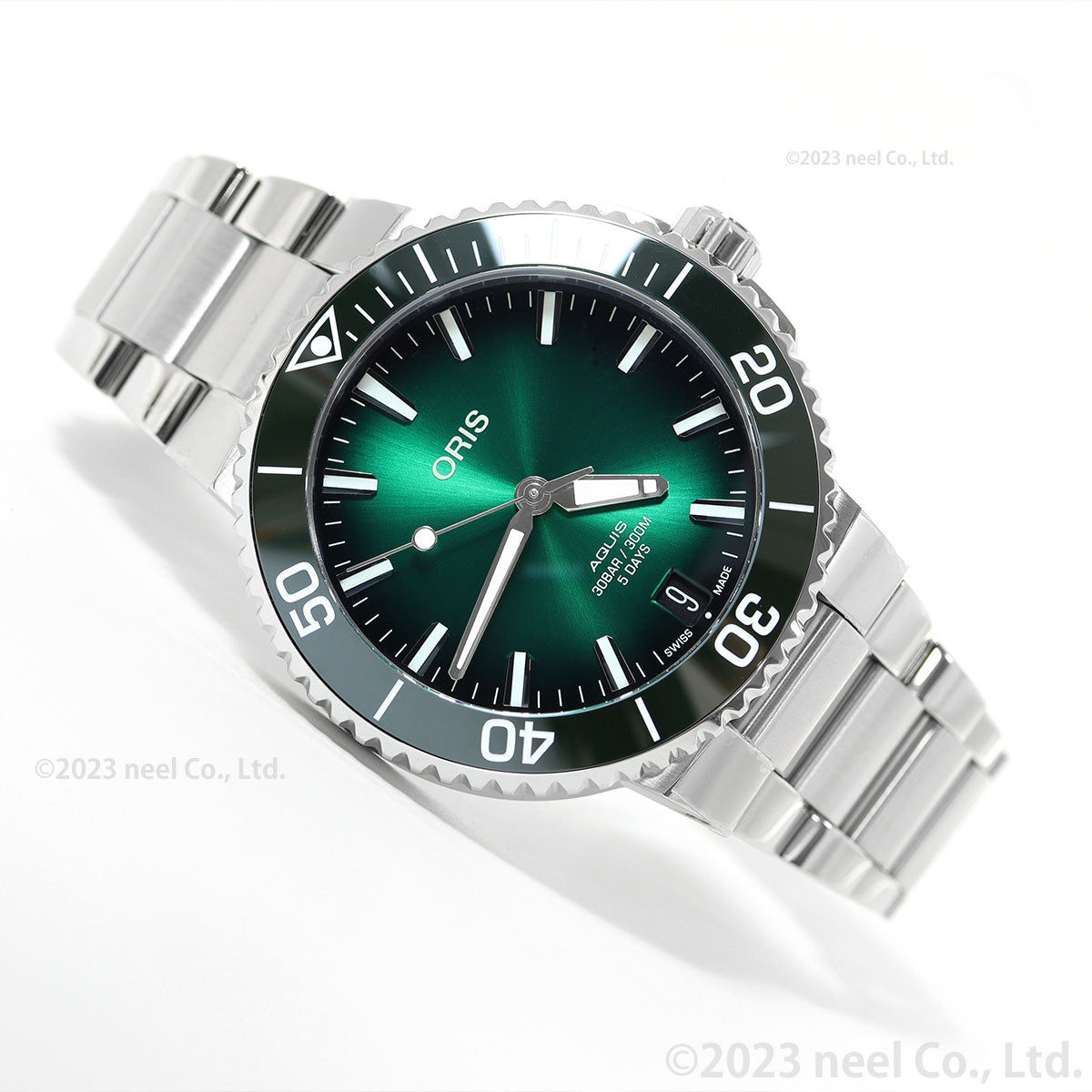 オリス ORIS アクイスデイト キャリバー400 AQUIS DATE ダイバーズウォッチ 腕時計 メンズ 自動巻き 01 400 7769 4157-07 8 22 09PEB【60回分割手数料無料!】