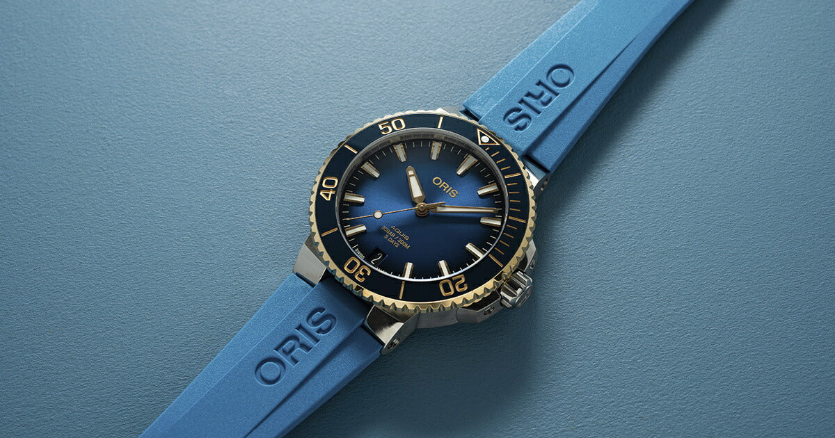 オリス ORIS アクイスデイト キャリバー400 バイカラー AQUIS DATE ダイバーズウォッチ 腕時計 メンズ 自動巻き 01 400 7769 6355-07 4 22 75FC【60回分割手数料無料!】