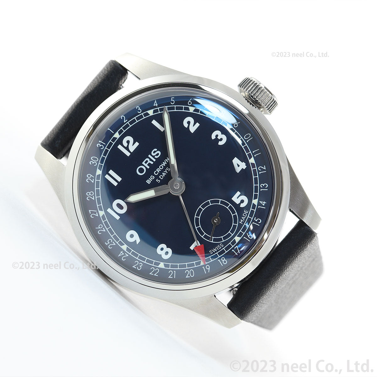 オリス ORIS ビッグクラウン ポインターデイト キャリバー403 BIG CROWN 腕時計 メンズ 自動巻き 01 403 7776 4065-07 5 19 11【60回分割手数料無料!】