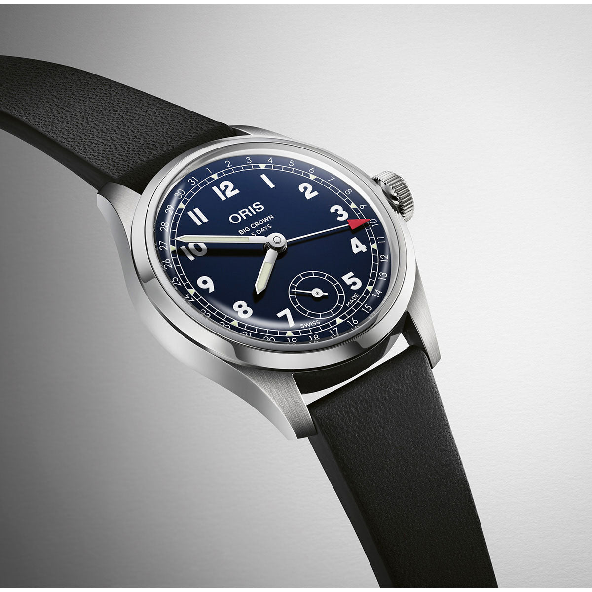 オリス ORIS ビッグクラウン ポインターデイト キャリバー403 BIG CROWN 腕時計 メンズ 自動巻き 01 403 7776 4065-07 5 19 11【60回分割手数料無料!】